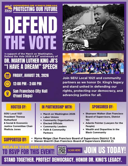 Defend the Vote FLier