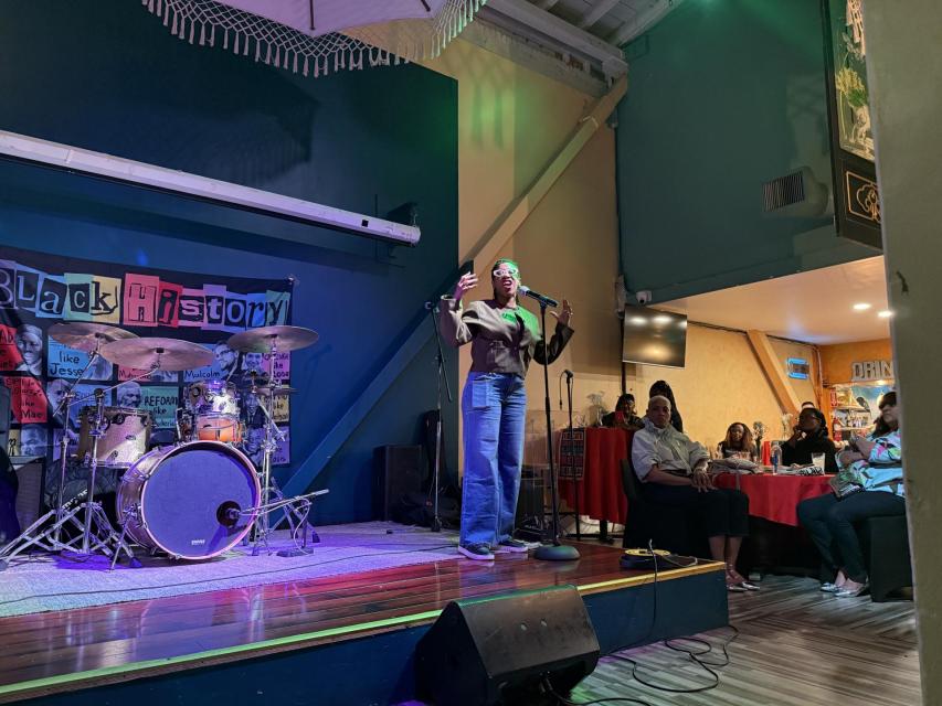 Congresswoman Lateefah Simon at SEIU 1021 Black History Month 2026