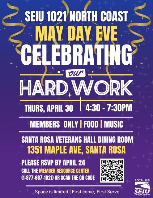 Region B May Day Eve flyer