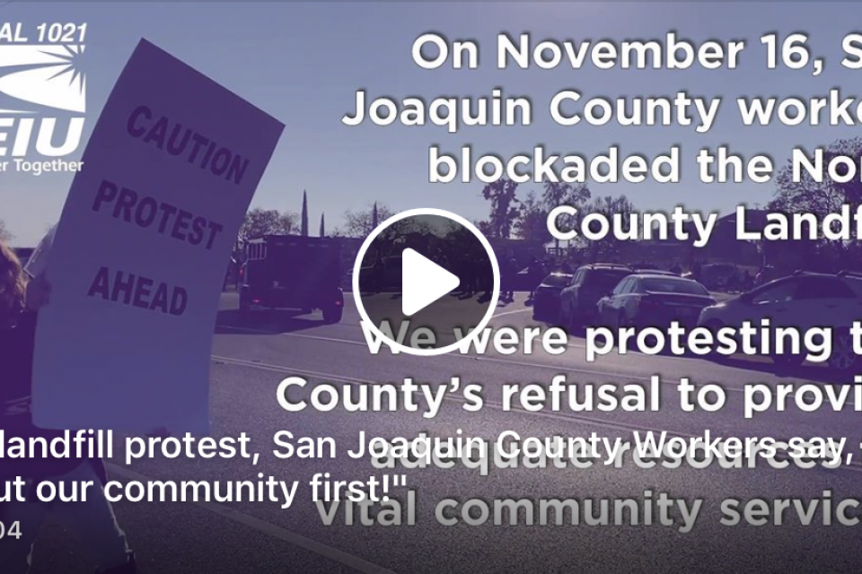 Workers say understaffing and high turnover are creating health, safety, and environmental concerns. Watch this video of members telling their stories.
