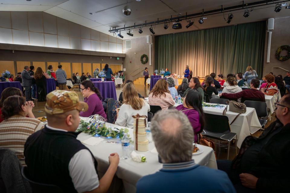 SEIU 1021 members in Region B gather for the North Coast Unity Party